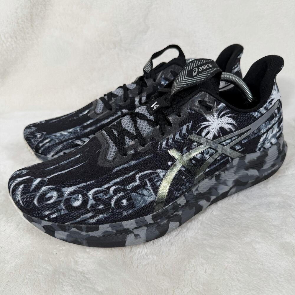 Size 11.5 - Asics Noosa Tri 14 Tropical - Black Pure Silver